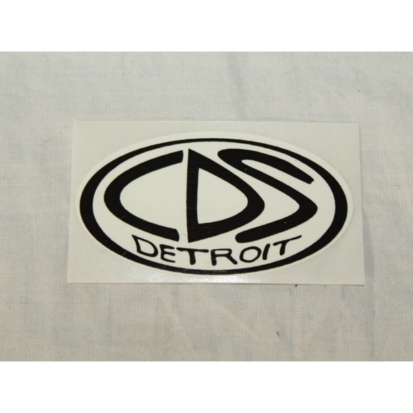 CDS Detroit Grind Plates Vintage Inline Aggressive Rollerblade Logo Sticker - Picture 2 of 3